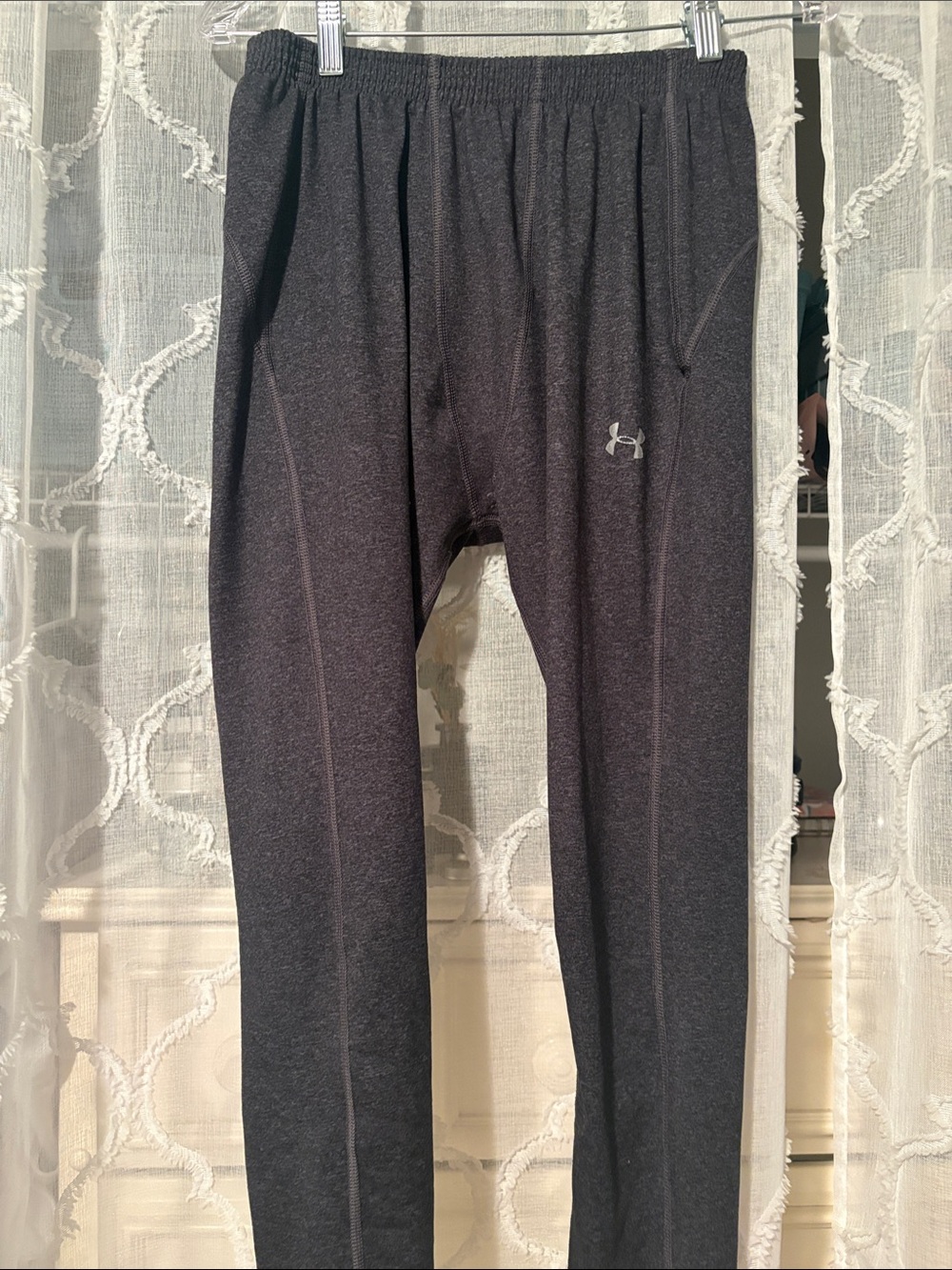 Under Armour woman’s Dark Charcoal Gray Track Joggers